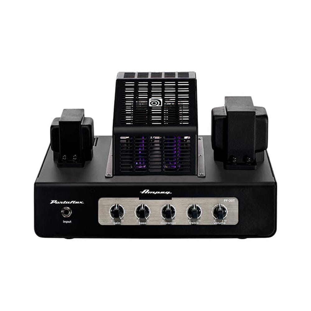 ampeg bass amplifier heads ampeg pf-20t 20w all tube bass amplifier head
