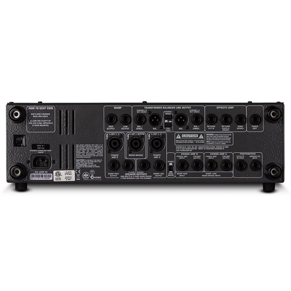 ampeg bass amplifier heads ampeg svt-4pro 1200 watt bass amplifier head