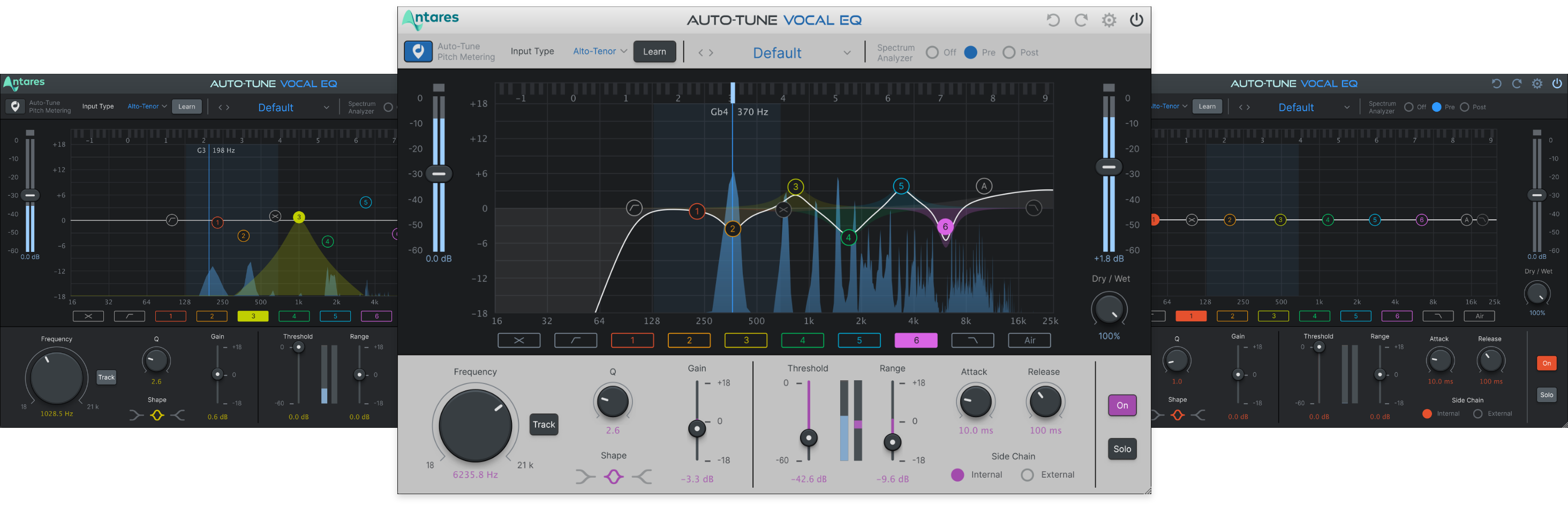 Antares Virtual Processors Antares Auto-Tune Vocal EQ: Vocal EQ Plugin