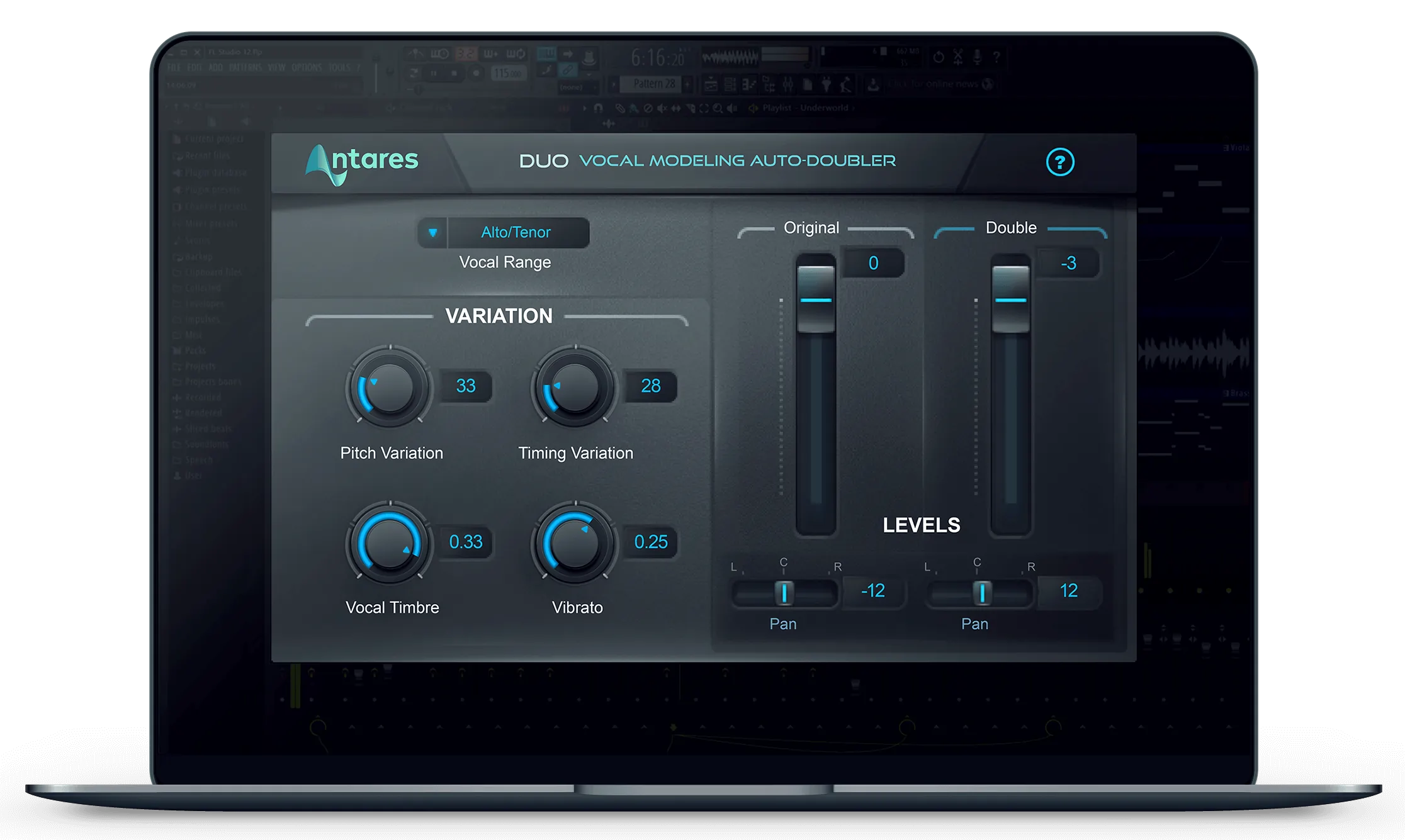Antares Virtual Processors Antares Duo Vocal Production Plugin