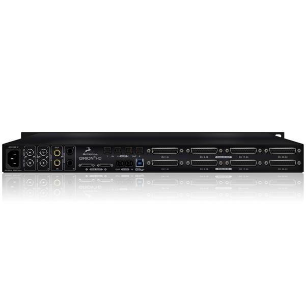 antelope audio audio interfaces antelope audio orion32 hd 64 channel hdx & usb 3.0 audio interface