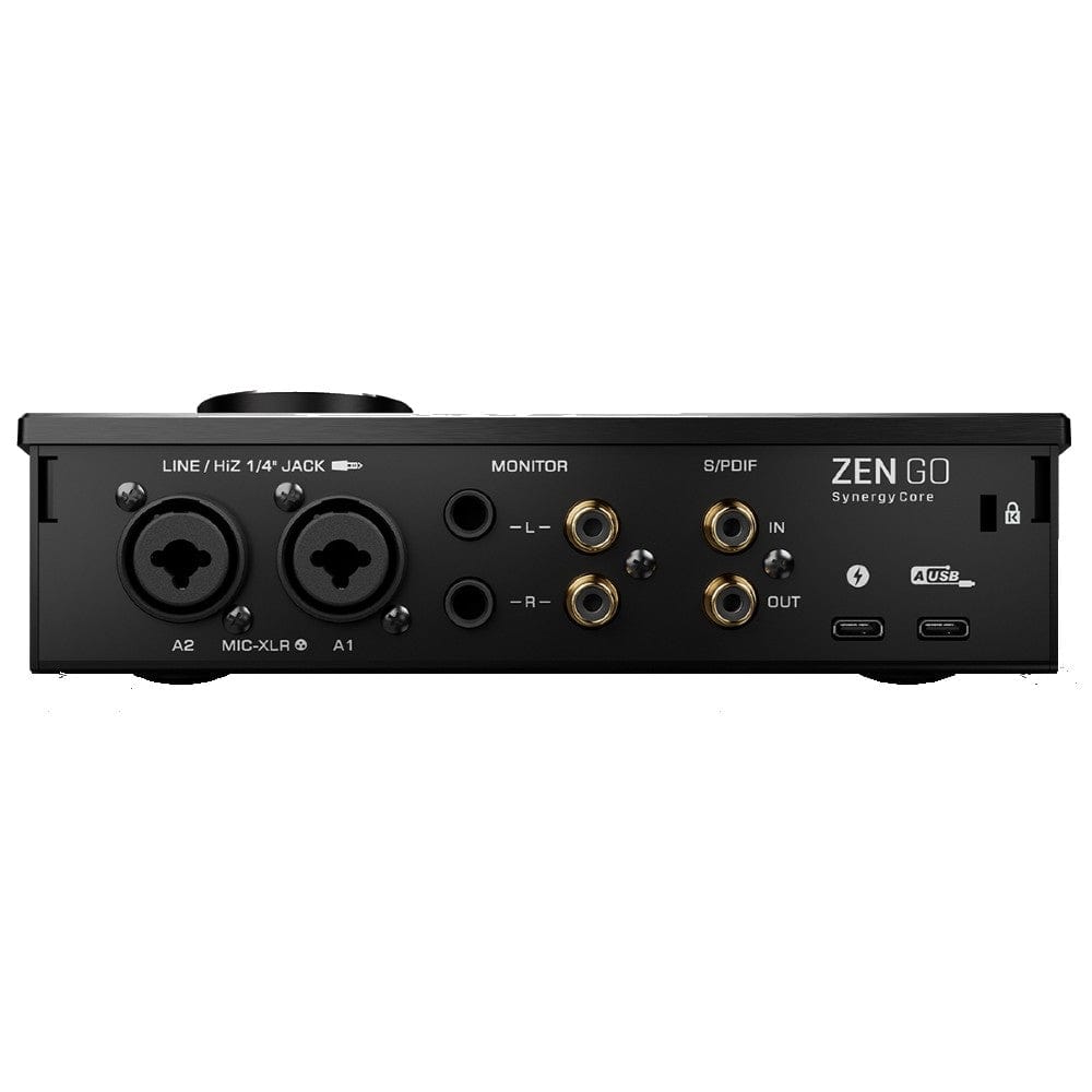 antelope audio audio interfaces antelope audio zen go synergy core 4x8 bus-powered usb-c audio interface