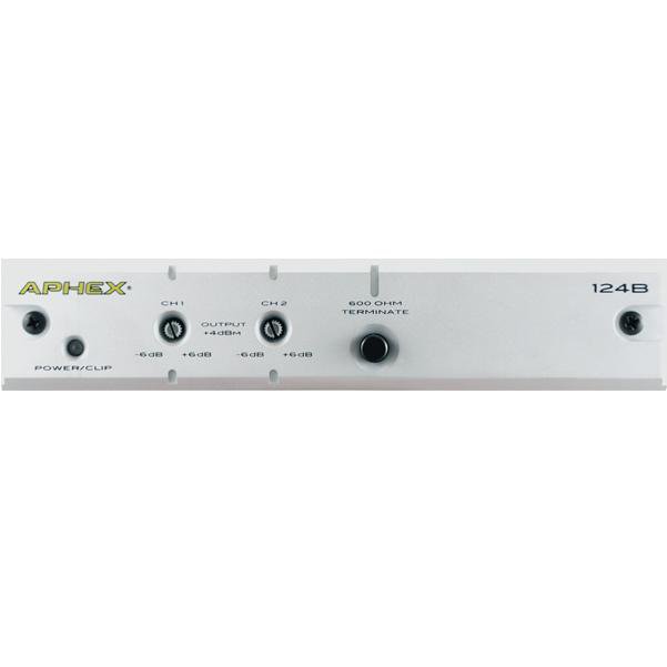 aphex audio interfaces aphex 124b two channel audio interface