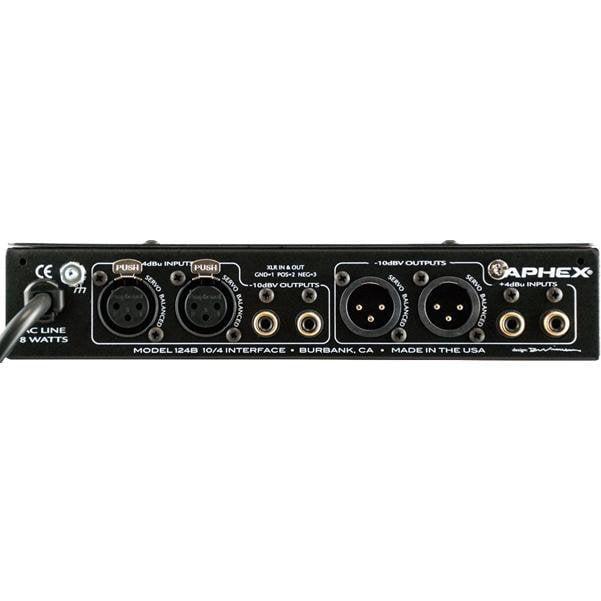 aphex audio interfaces aphex 124b two channel audio interface