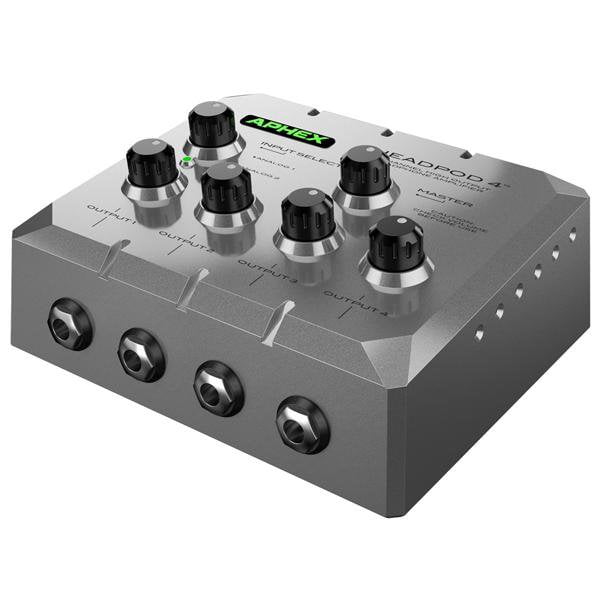 aphex headphone amplifiers aphex headpod 4 high output headphone amplifier