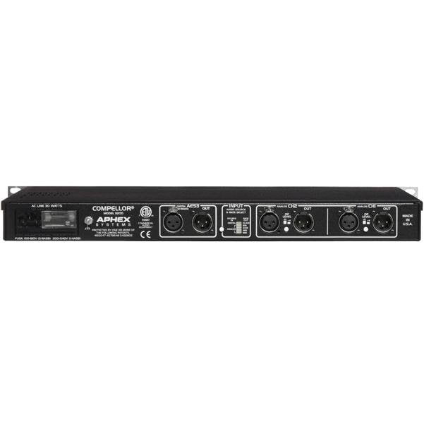 aphex signal processors aphex 320d compellor stereo audio level controller signal processor