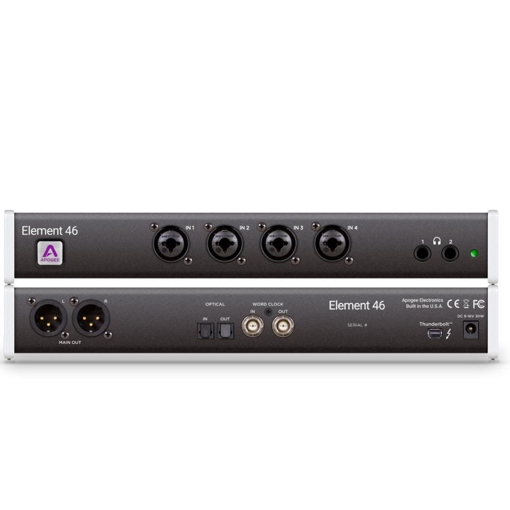 apogee audio components element46 apogee element thunderbolt audio i/o box for mac #elements_element46