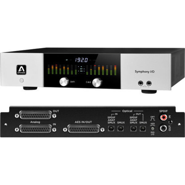 apogee audio interfaces apogee electronics a8x8 16 channel analog aes/optical for symphony i/o