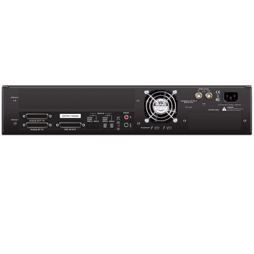 apogee audio interfaces apogee symphony sym2-8x8s2 mk ii 8x8 thunderbolt audio interface