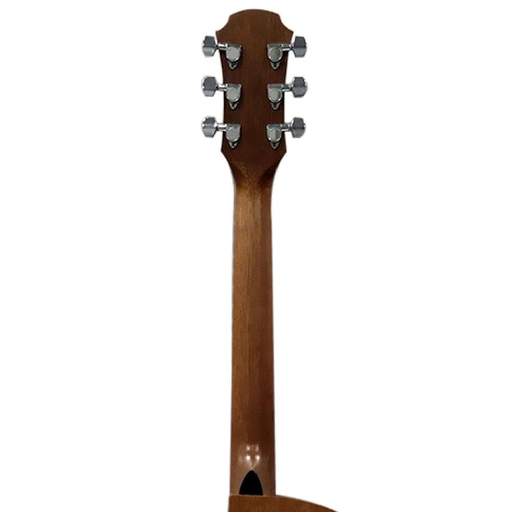 aria acoustic guitars aria fet m2 meranti thin-body cutaway acoustic guitar #style_bundle
