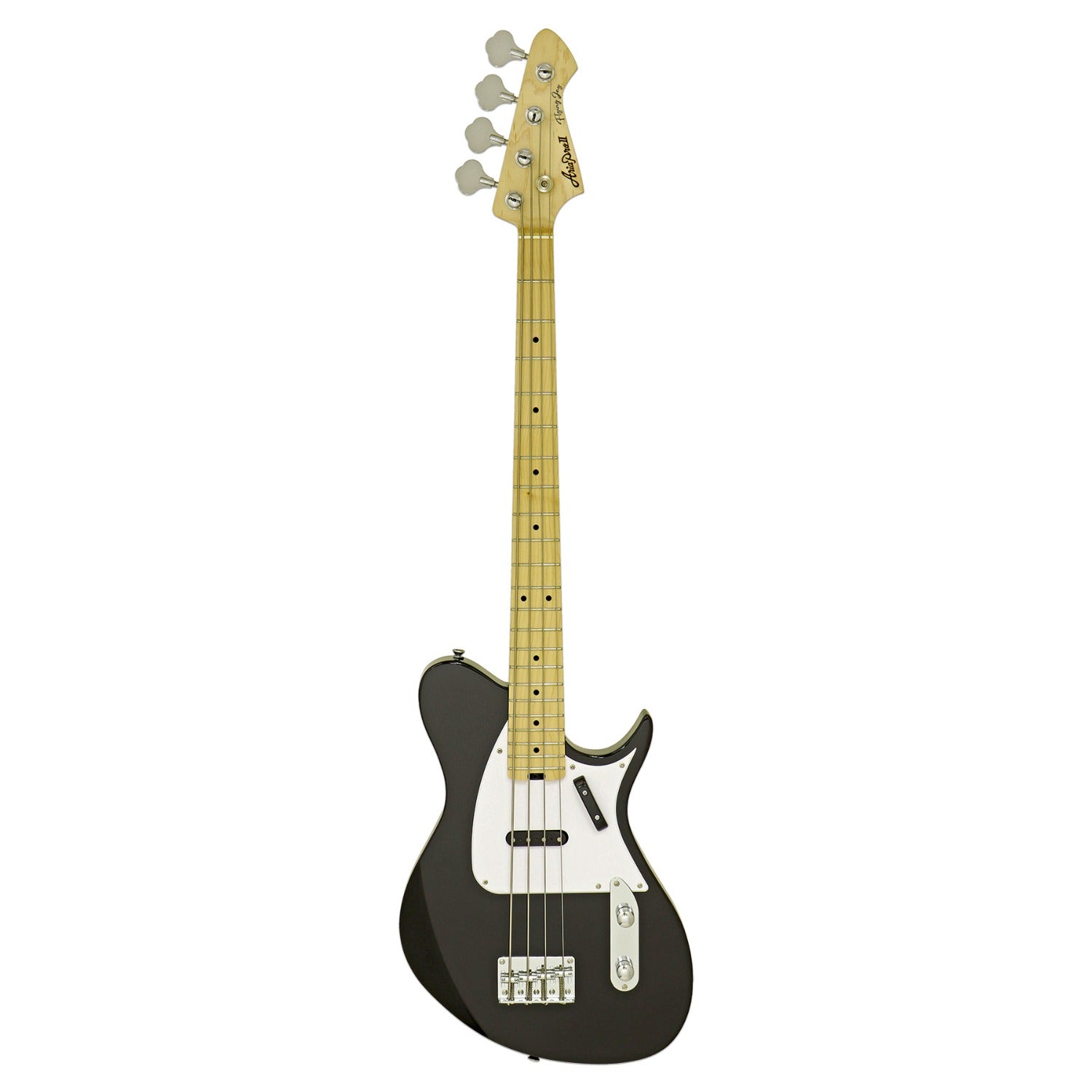 Aria Bass Guitar Black Aria J-B51 Pro II 4 String Electric Bass Guitar