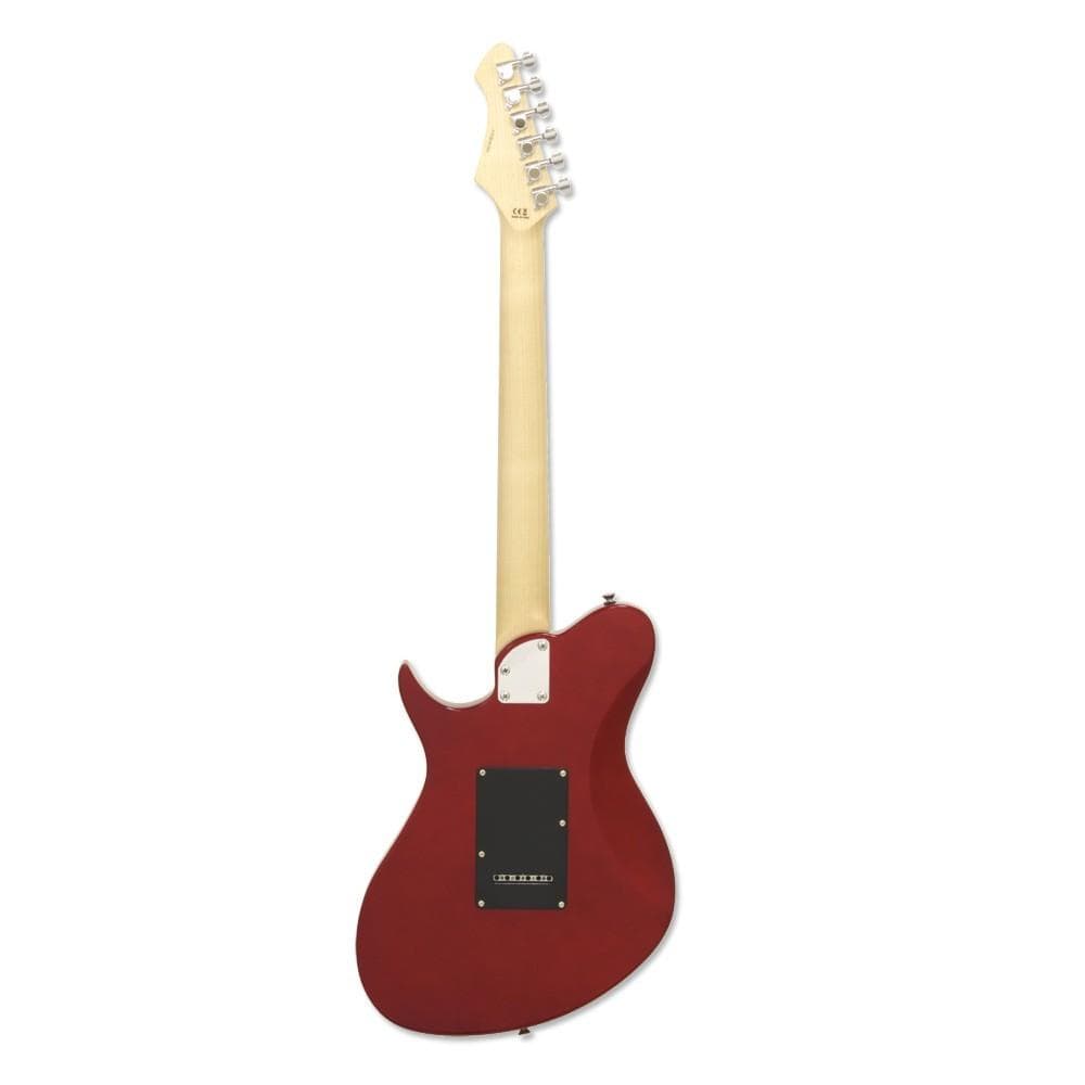 aria electric guitars aria jet-1 6-string electric guitar #color_candy-apple-red