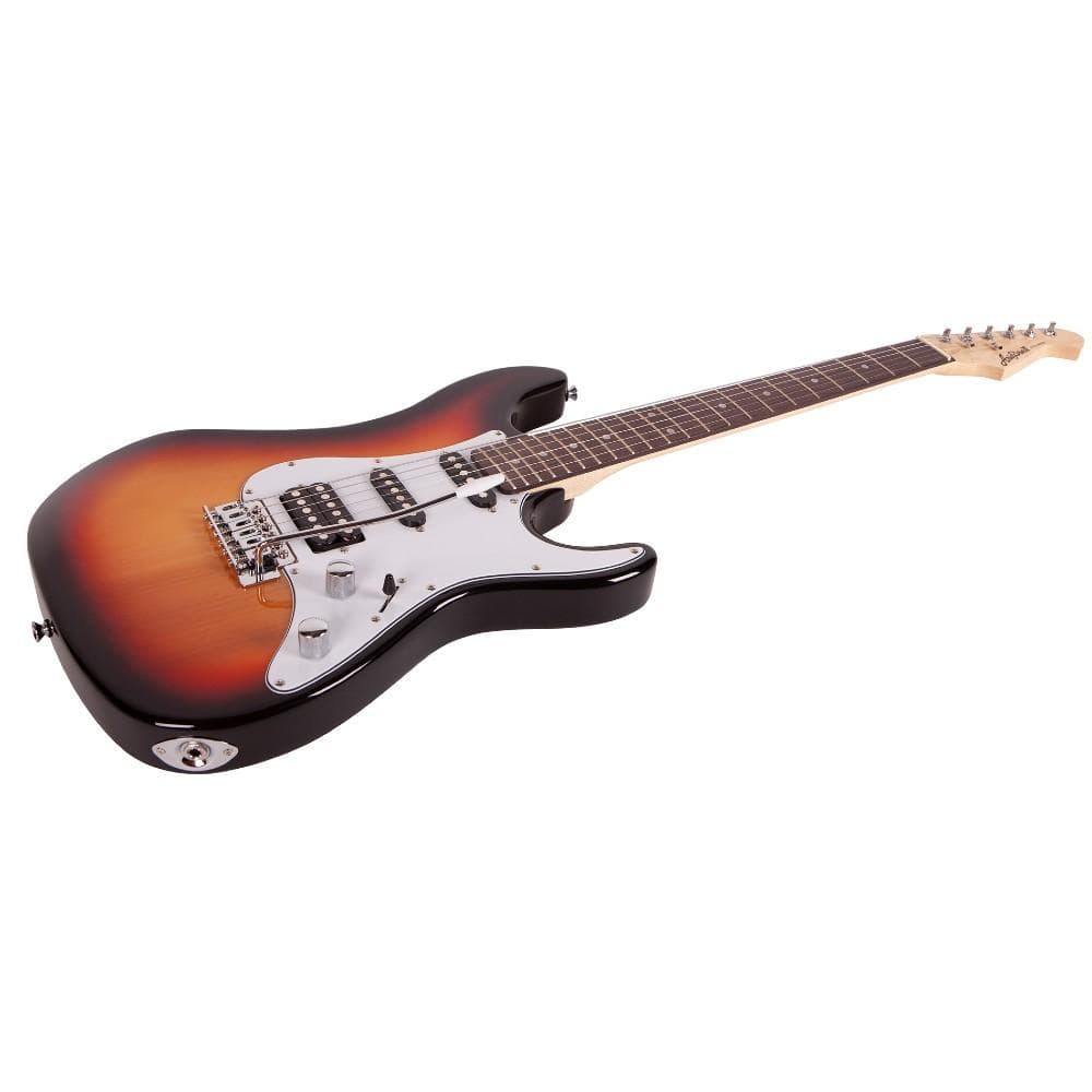 aria electric guitars aria stg series stv 6 string electric guitar - rosewood fretboard #color_3-tone-sunburst