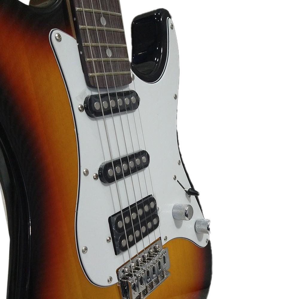aria electric guitars aria stg series stv 6 string electric guitar - rosewood fretboard #color_3-tone-sunburst