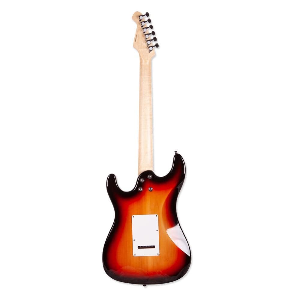 aria electric guitars aria stg series stv 6 string electric guitar - rosewood fretboard #color_3-tone-sunburst