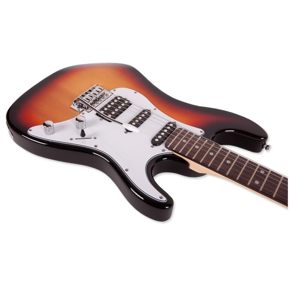 aria electric guitars aria stg series stv 6 string electric guitar - rosewood fretboard #color_3-tone-sunburst