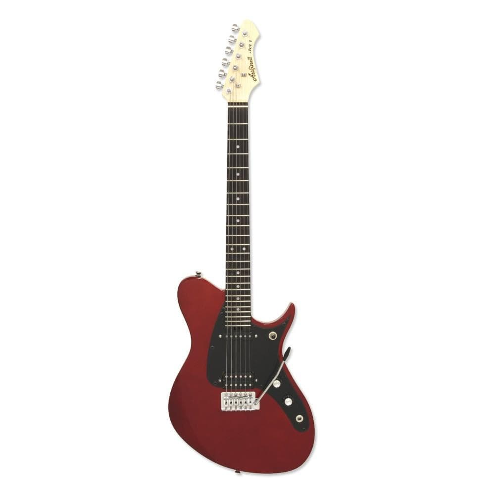 aria electric guitars candy apple red aria jet-1 6-string electric guitar #color_candy-apple-red