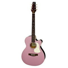 Aria Electro Acoustic Guitars Misty Rose Aria FET-R1 6 String Electro Acoustic Guitar