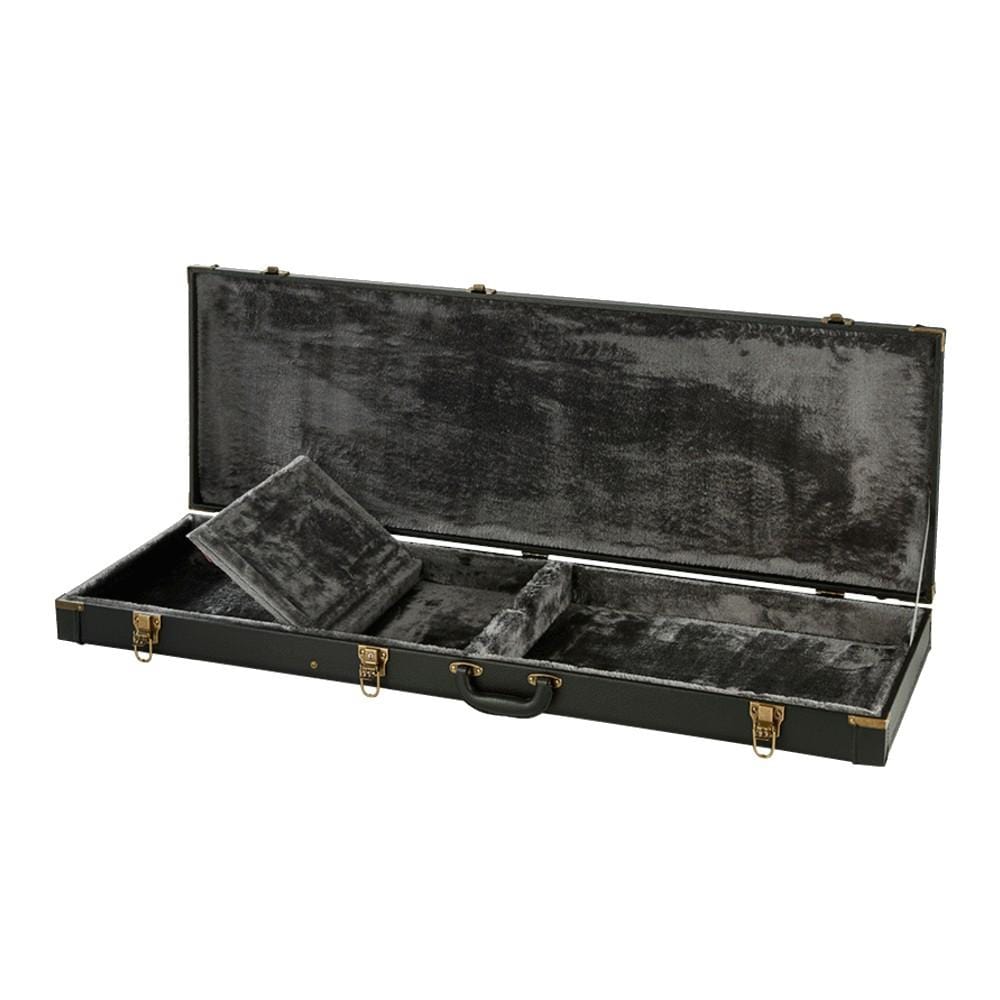 armour bass guitar cases armour apcbr rectangle bass guitar hard case- black