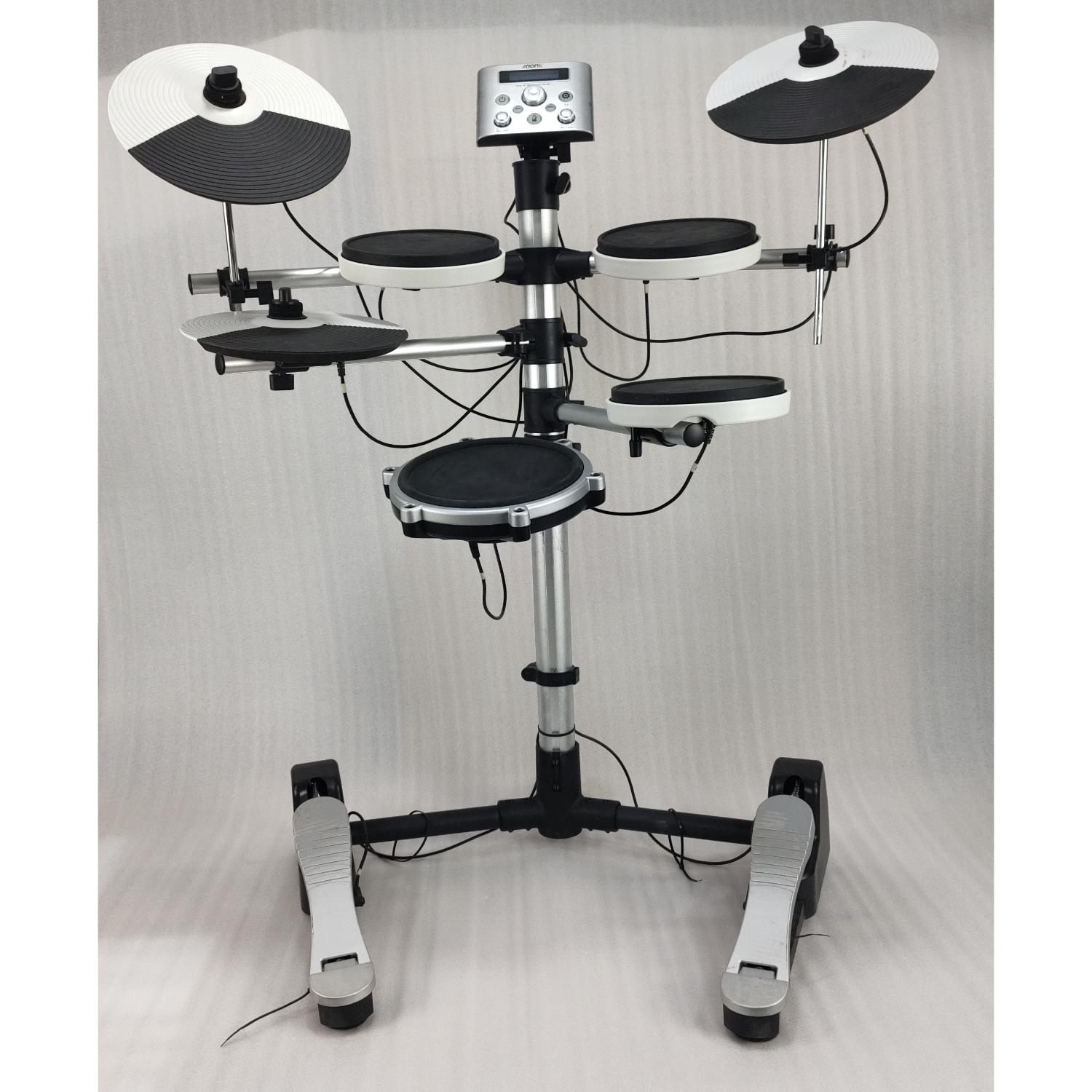 Aroma Electronic Drum Kits Aroma TDX-10 Electronic Drum kit- White - Open Box