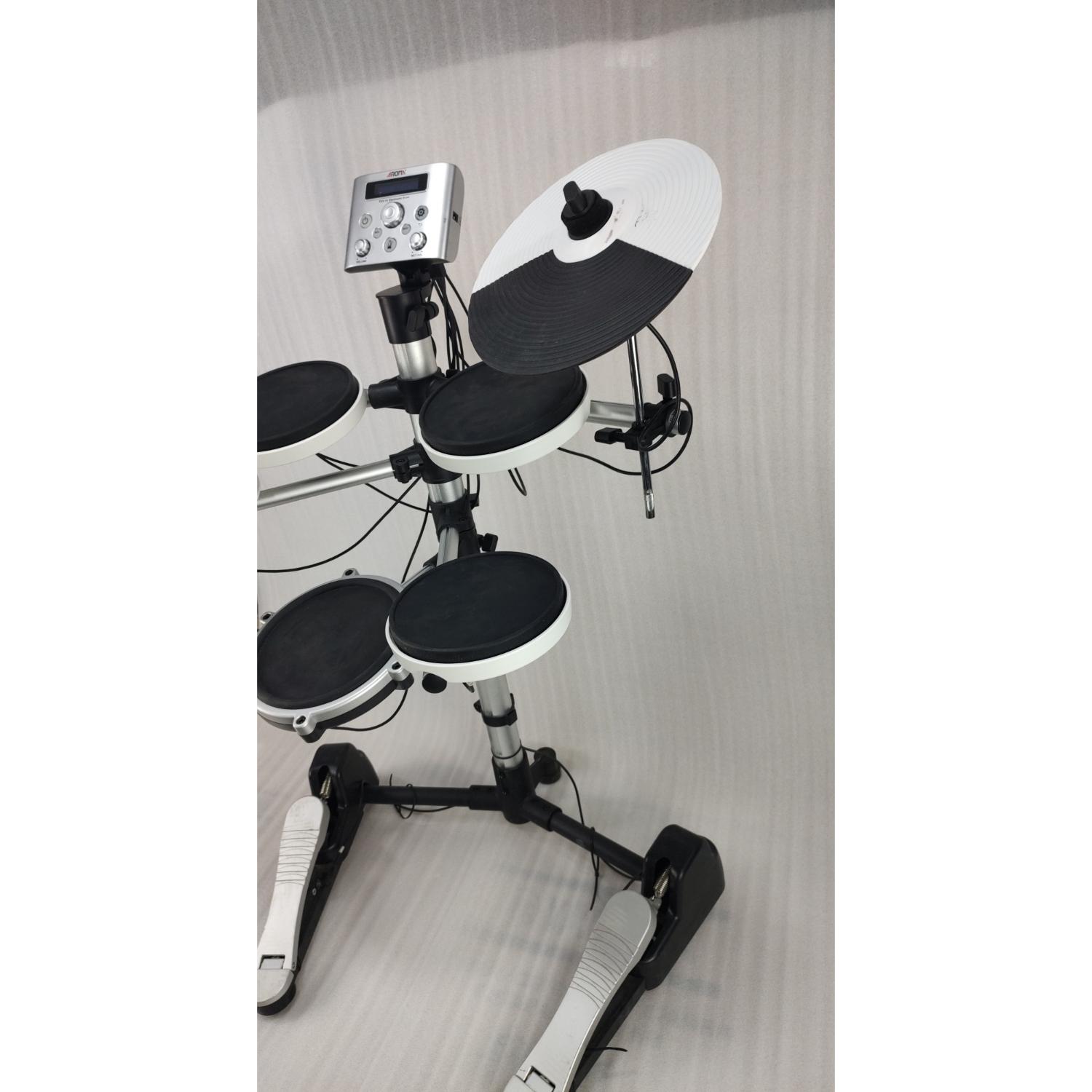 Aroma Electronic Drum Kits Aroma TDX-10 Electronic Drum kit- White - Open Box