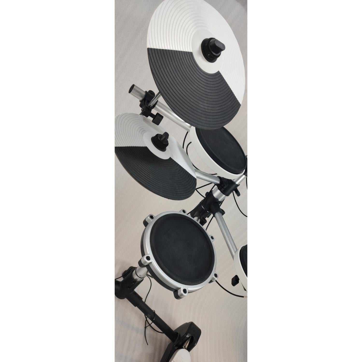 Aroma Electronic Drum Kits Aroma TDX-10 Electronic Drum kit- White - Open Box