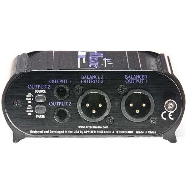 art d i boxes art dual rdb dual re-amping d i box