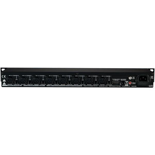 art rack mounted effects art mx821 8 channel mic-line mixer with tone