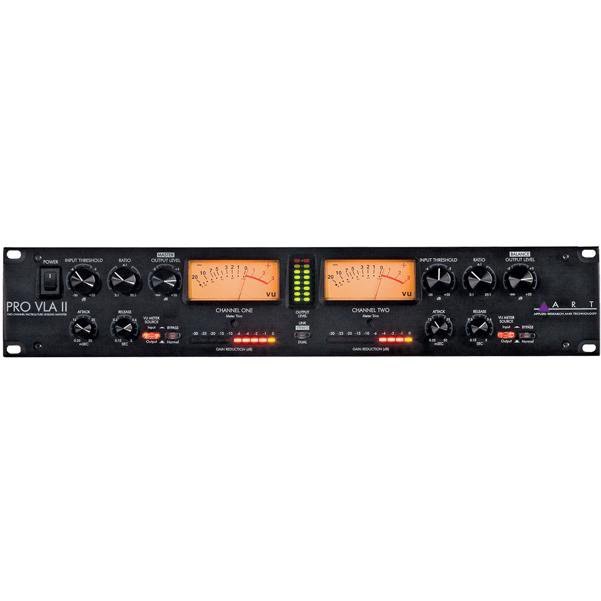 art signal processors art pro vla ii two channel vactrol-based compressor