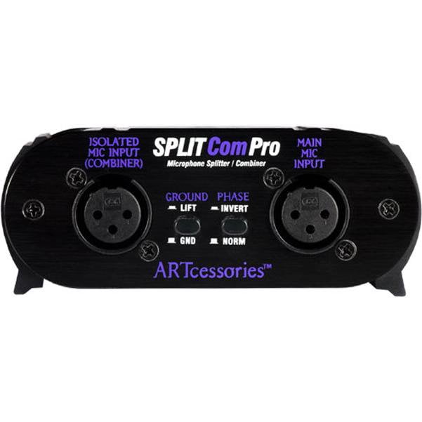 art signal processors art splitcompro microphone splitter signal processing