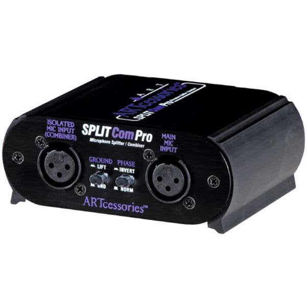 art signal processors art splitcompro microphone splitter signal processing