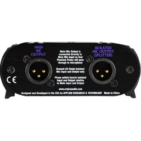 art signal processors art splitcompro microphone splitter signal processing