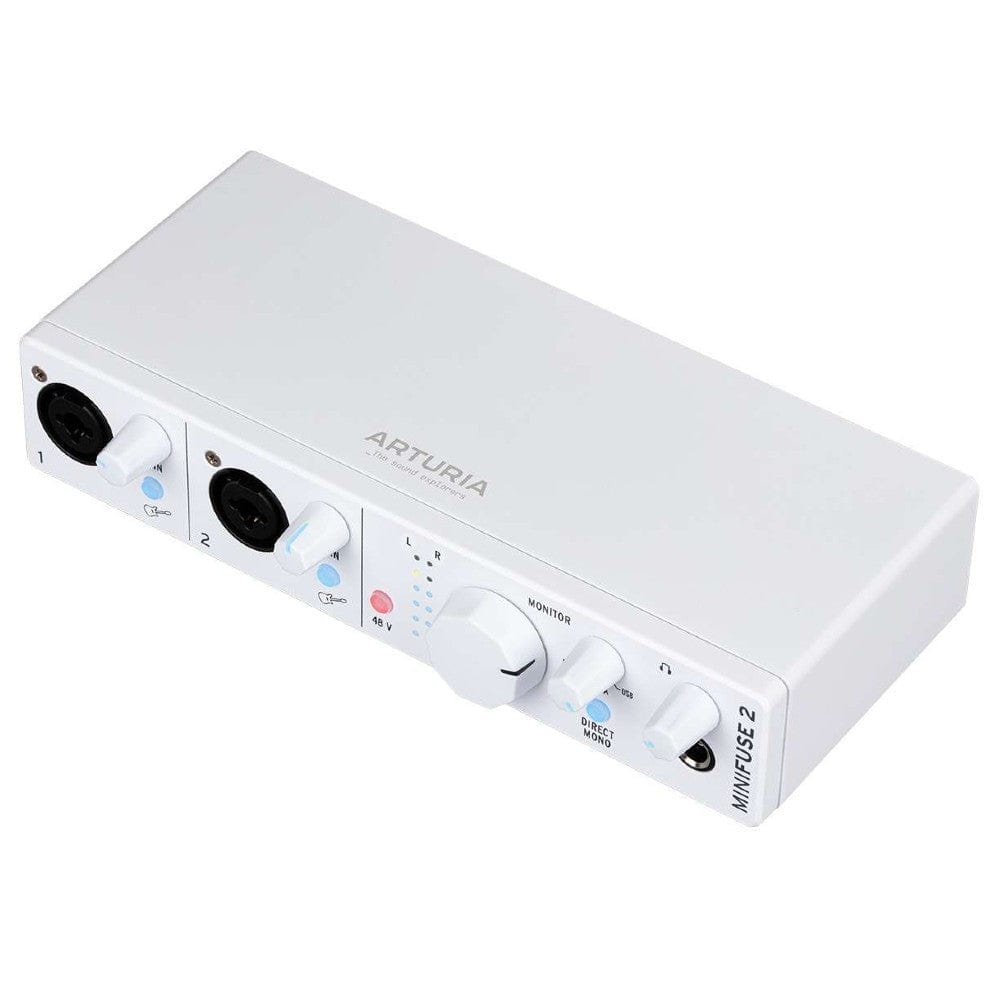 arturia audio interfaces arturia minifuse 2 usb-2 audio interface