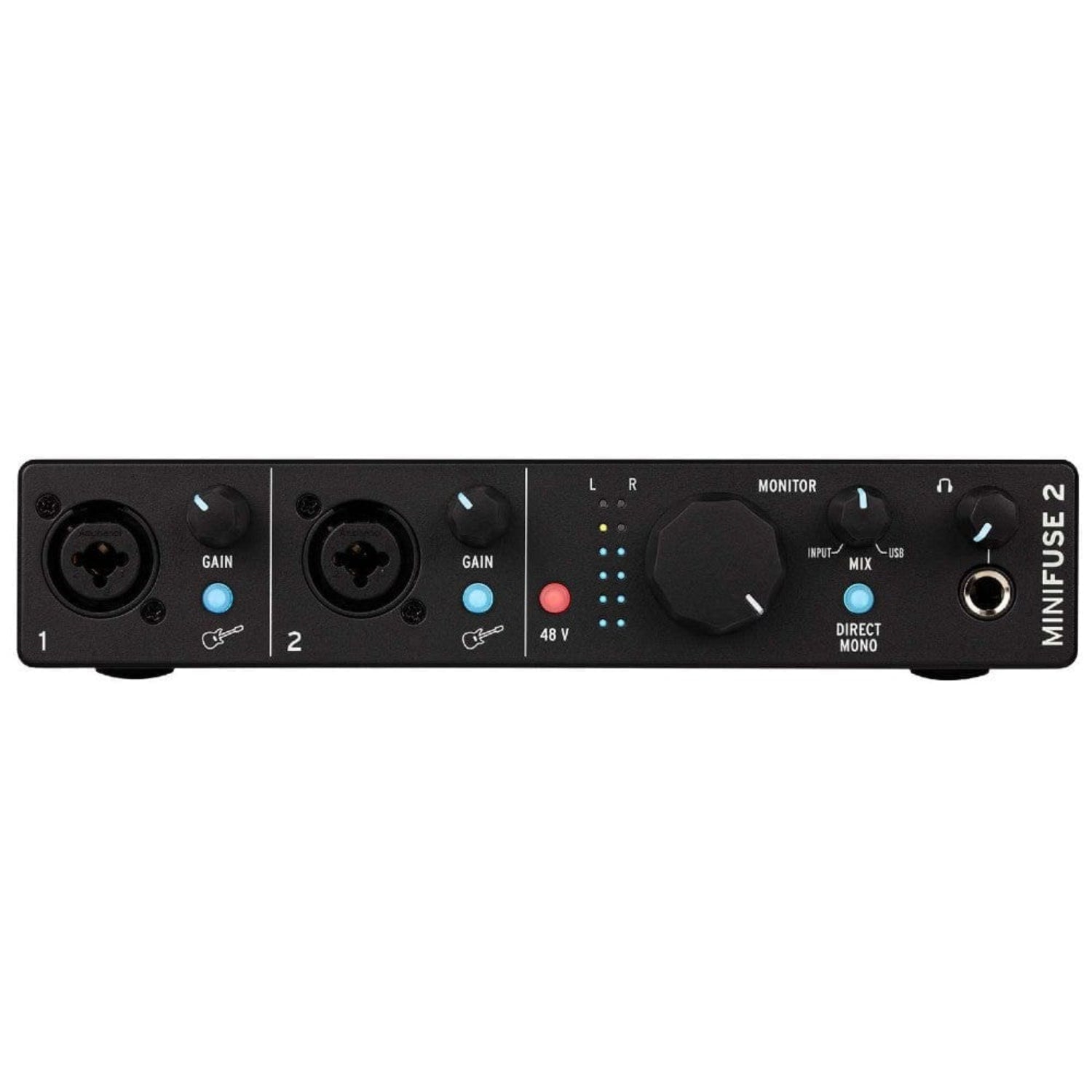 arturia audio interfaces black arturia minifuse 2 usb-2 audio interface #color_black