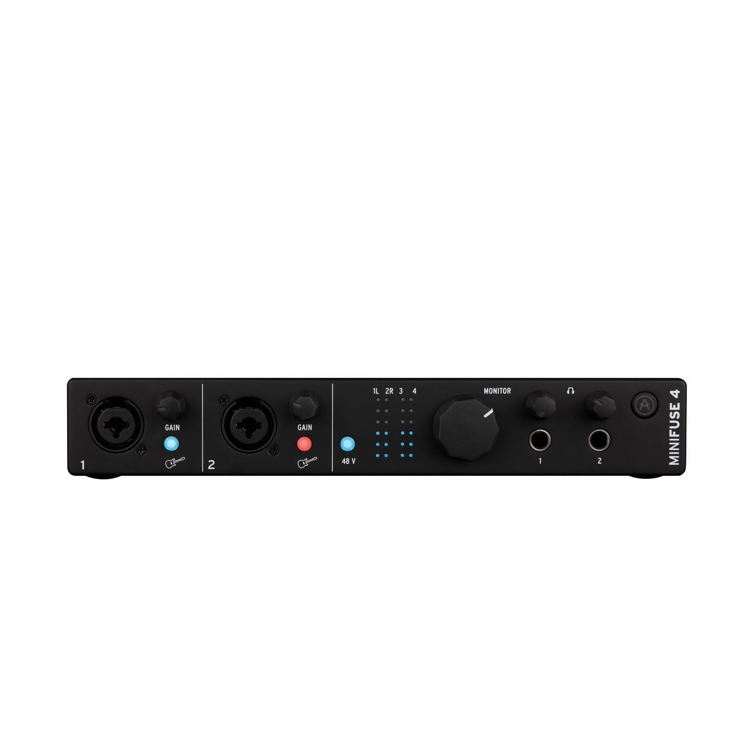 Arturia Audio Interfaces Black Arturia MiniFuse 4 USB-2 Audio Interface