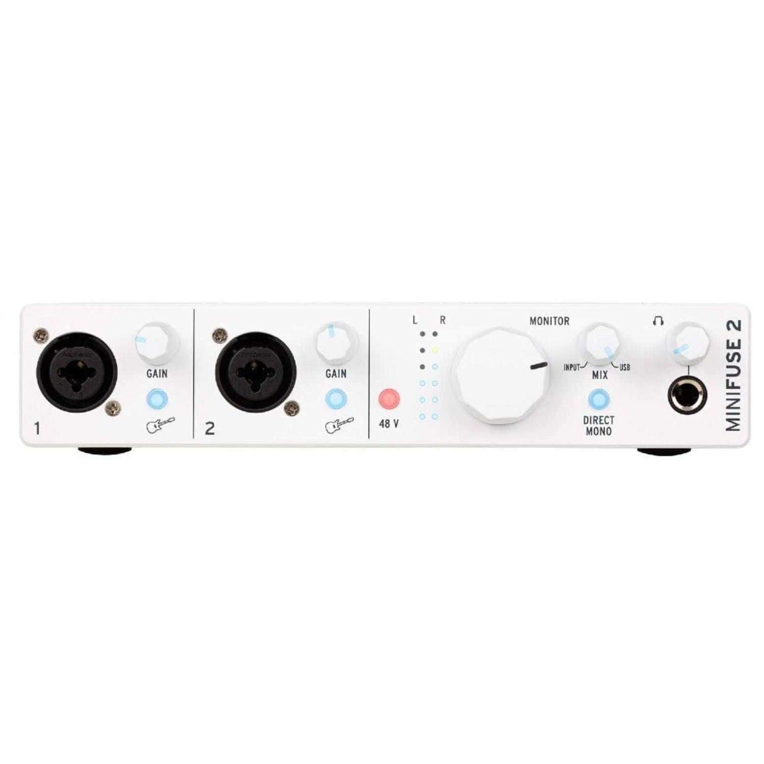 arturia audio interfaces white arturia minifuse 2 usb-2 audio interface