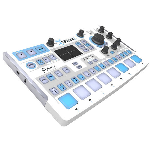 arturia midi controllers arturia sparkle compact hybrid drum machine midi interface