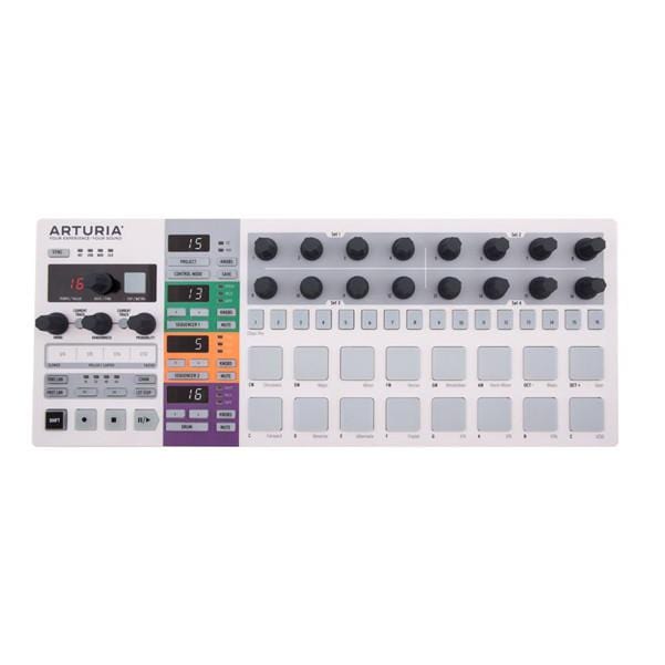 arturia midi controllers white arturia beatstep pro midi interface