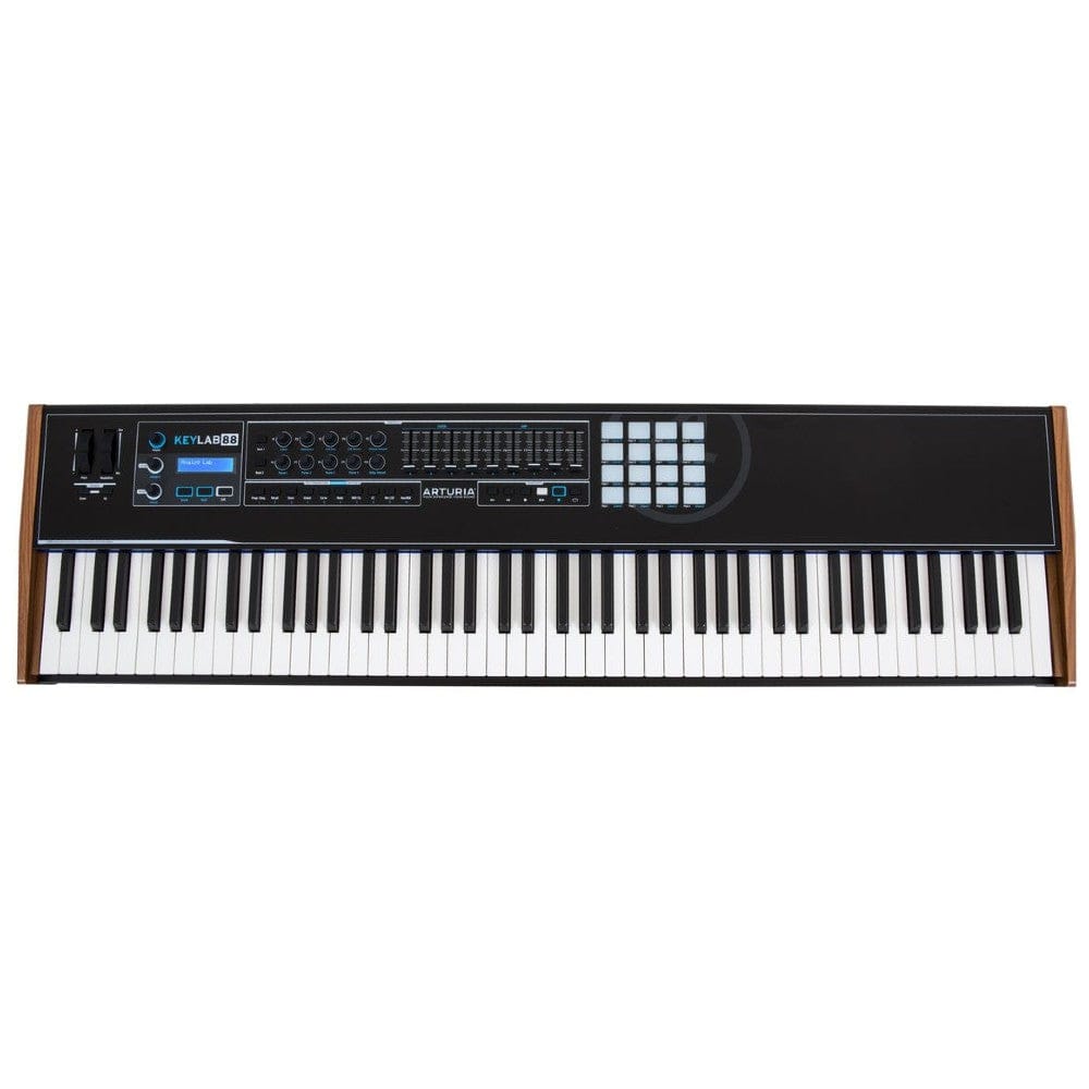 arturia midi keyboards arturia keylab 88 black edition midi keyboard controller