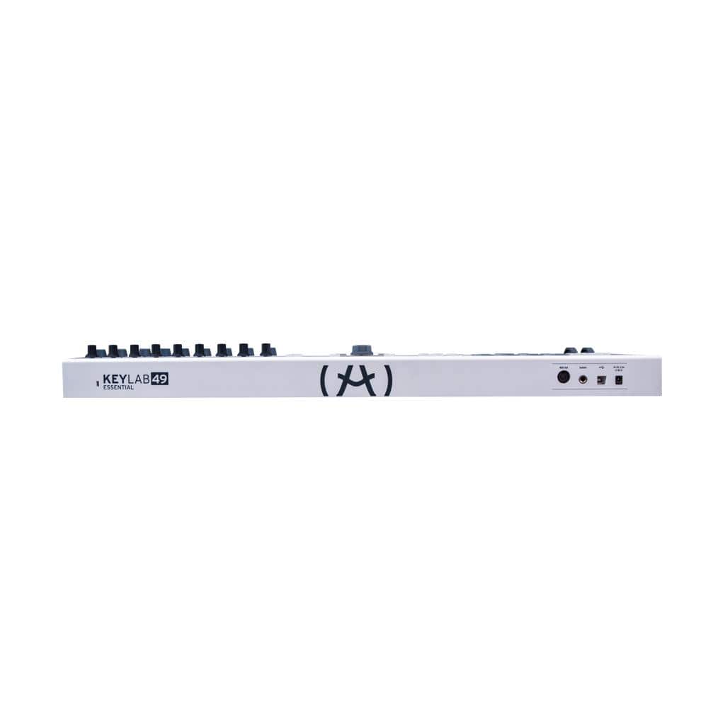 arturia midi keyboards arturia keylab essential 49 universal midi keyboard with gigbag, polishing cloth & ebook