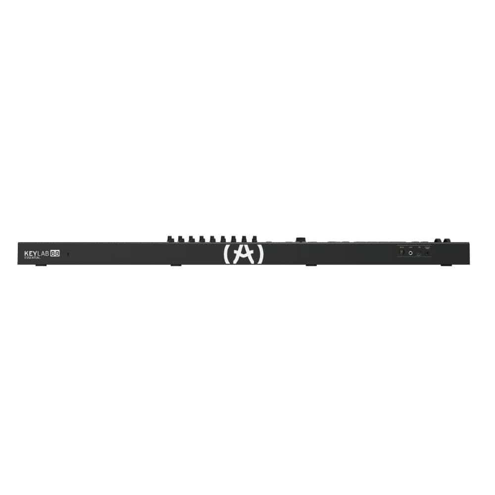 arturia midi keyboards arturia keylab essential 88 black edition midi keyboard controller