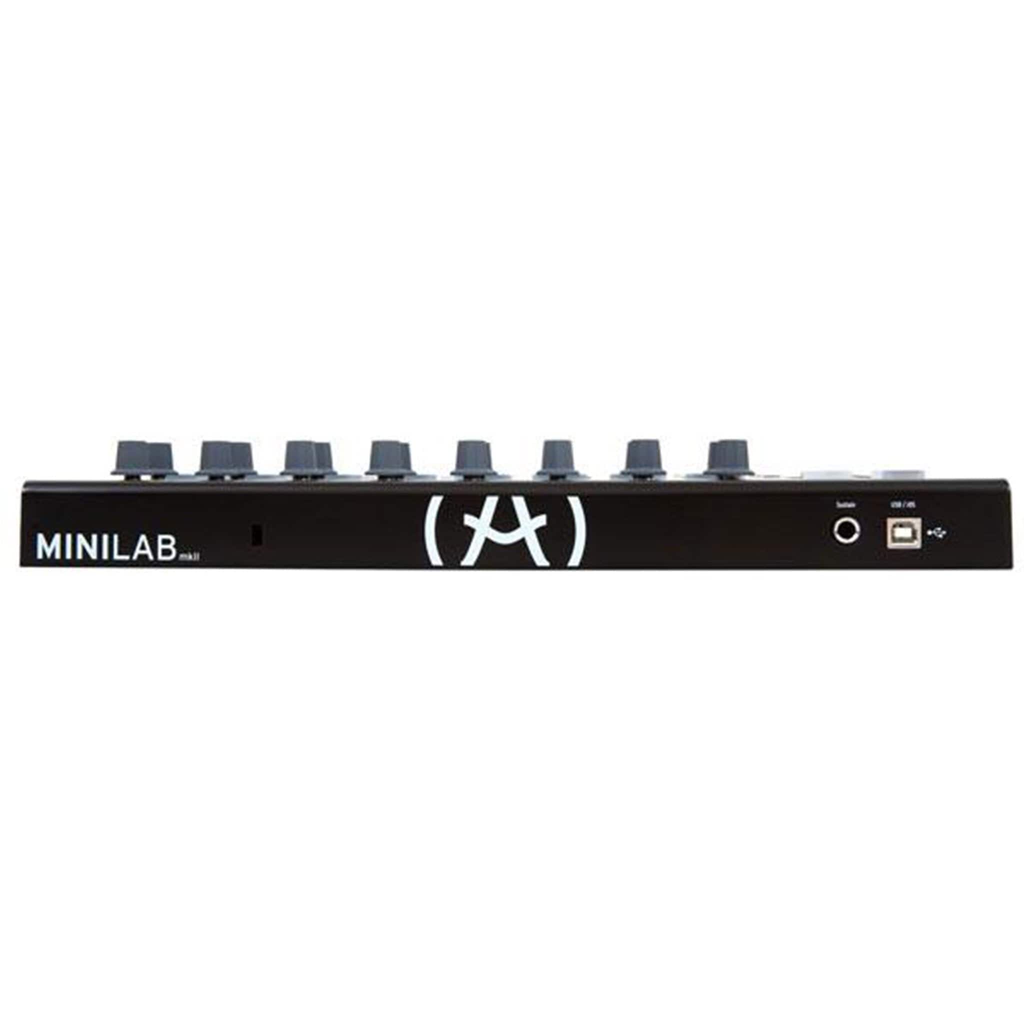 arturia midi keyboards arturia minilab 3 25-note velocity sensitive slim midi keyboard