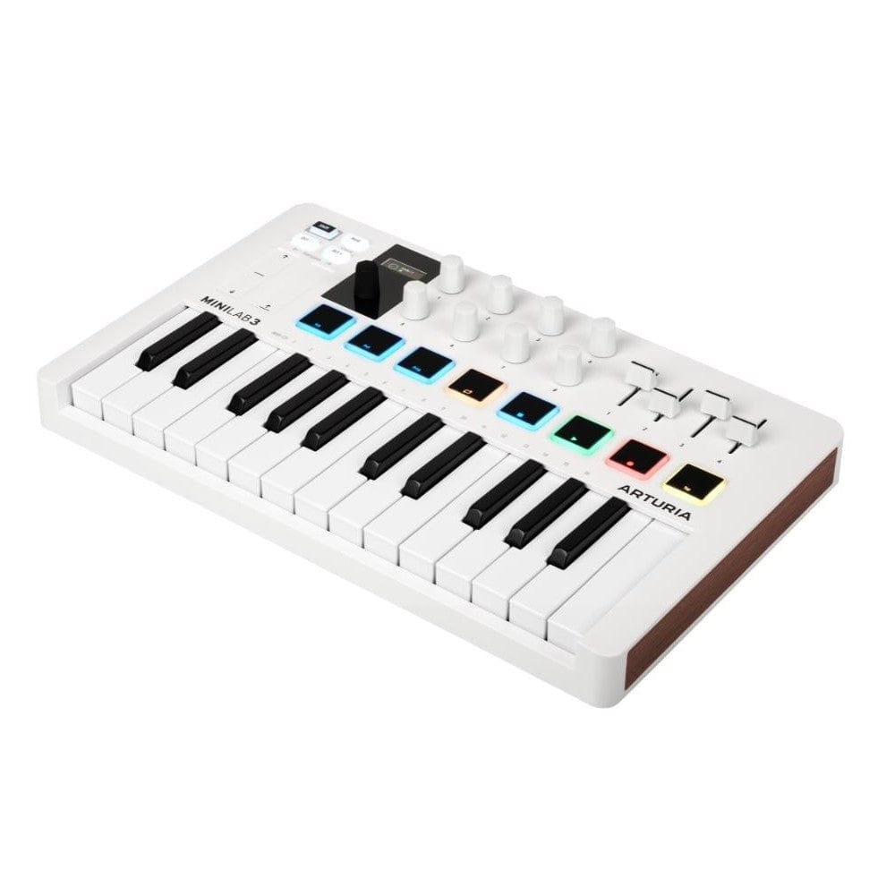 arturia midi keyboards arturia minilab 3 25-note velocity sensitive slim midi keyboard