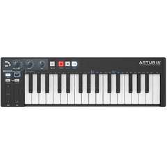 Arturia Midi Keyboards Black Arturia KeyStep 32 Slim Key Midi Keyboard