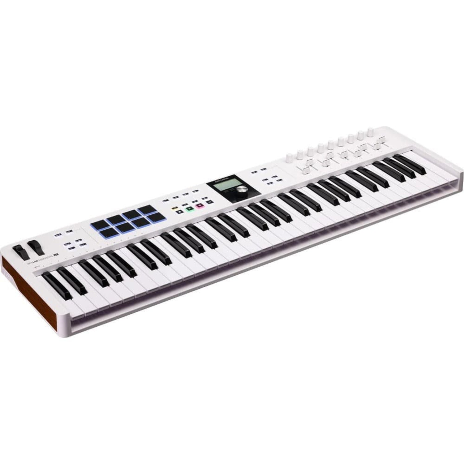 arturia midi keyboards white arturia keylab essential 61 mk3 universal midi keyboard