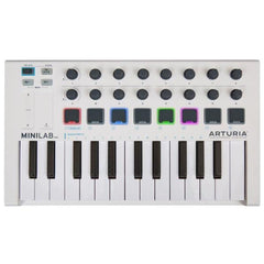 Arturia Midi Keyboards White / MKII Arturia Minilab 3 25-Note Velocity Sensitive Slim Midi Keyboard