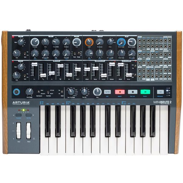 arturia synthesizers arturia minibrute 2 analog sythesizer