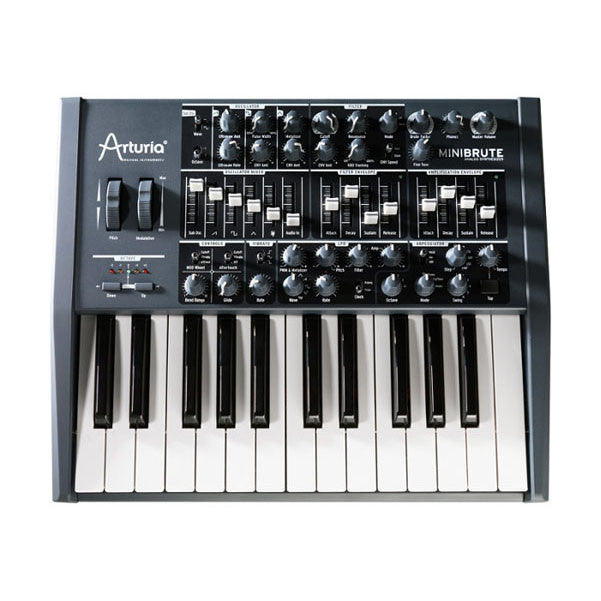 arturia synthesizers arturia minibrute monophonic analog synthesizer