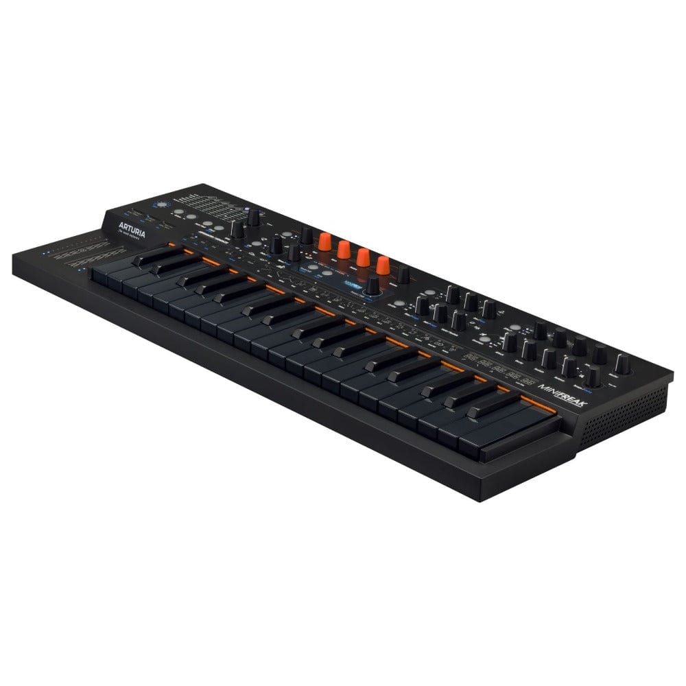 arturia synthesizers arturia minifreak stellar dark sky 37 key keyboard synthesizer