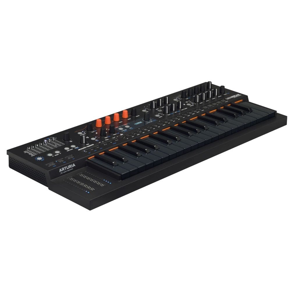 arturia synthesizers arturia minifreak stellar dark sky 37 key keyboard synthesizer